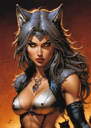 huntress,cat warrior,female warrior,wild cat,warrior woman,sorceress,callisto,feline,feline look,wildcat,breed cat,massively multiplayer online role-playing game,heroic fantasy,feral cat,hard woman,fantasy woman,feral,maneater,black cat,chartreux,Illustration,American Style,American Style 02