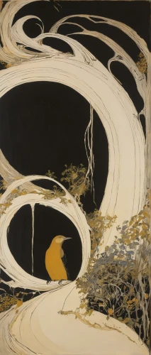 gold paint strokes,shirakami-sanchi,junshan yinzhen,gold leaf,sulfur cosmos,gold lacquer,gold foil art,japanese art,tommie crocus,gold paint stroke,amano,matruschka,cool woodblock images,cosmos wind,whirlpool,cassini,yellow-gold,klaus rinke's time field,phase of the moon,enokitake,Illustration,Retro,Retro 21