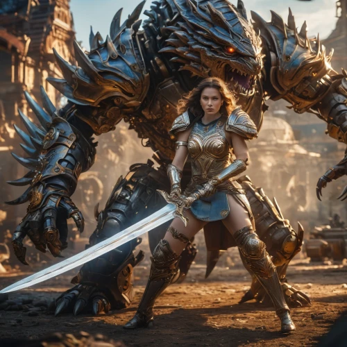 female warrior,massively multiplayer online role-playing game,heroic fantasy,warrior and orc,warrior woman,fantasy warrior,dragon slayer,warrior east,sterntaler,warriors,dragon slayers,yuvarlak,gauntlet,alien warrior,vilgalys and moncalvo,swordswoman,battle,fantasy woman,kadala,game art