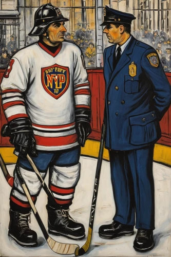 nypd,police uniforms,the cuban police,game illustration,first responders,policeman,police officers,ice bears,traffic cop,cops,law enforcement,david bates,authorities,officers,police force,police check,hockey pants,criminal police,firemen,police officer,Art,Artistic Painting,Artistic Painting 01