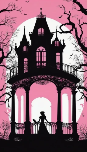 house silhouette,halloween silhouettes,silhouette art,houses silhouette,doll's house,witch's house,witch house,garden silhouettes,pink october,the haunted house,halloween poster,halloween wallpaper,haunted castle,ghost castle,ballroom dance silhouette,halloween background,art silhouette,dance silhouette,woman silhouette,map silhouette,Illustration,Black and White,Black and White 33