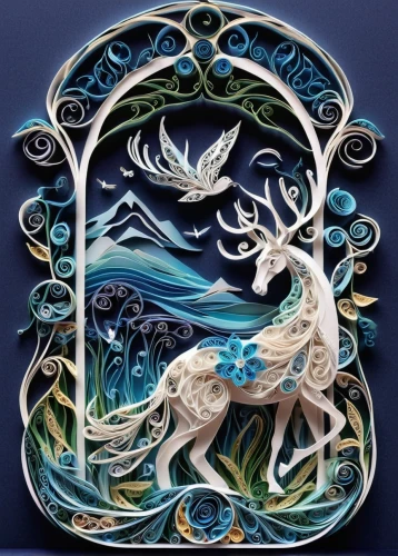 unicorn art,the zodiac sign pisces,pegasus,constellation unicorn,constellation swan,capricorn,glass signs of the zodiac,art nouveau frame,the zodiac sign taurus,sleigh with reindeer,art nouveau,mythical creatures,horoscope taurus,art nouveau design,zodiac,zodiac sign libra,wind rose,sagittarius,horoscope pisces,frame ornaments,Unique,Paper Cuts,Paper Cuts 09