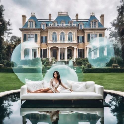 mansion,luxury property,luxury real estate,the girl in the bathtub,luxury,photoshop manipulation,luxurious,luxury home,chateau,pool house,photo manipulation,luxury decay,belvedere,southern belle,white house,photomanipulation,fountain lawn,real-estate,secret garden of venus,fairytale,Photography,Artistic Photography,Artistic Photography 07