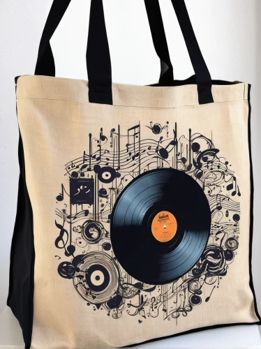 tote bag,shopping bag,vinyl records,shopping bags,vinyl record,stone day bag,gig bag,laptop bag,volkswagen bag,business bag,eco friendly bags,vinyl player,grocery bag,tube radio,paper bags,gramophone record,music sheets,phonograph record,high fidelity,vintage portable vinyl record box,Illustration,American Style,American Style 06