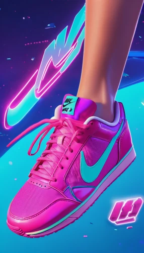 80's design,neon arrows,pink vector,neon candies,80s,running shoes,shoes icon,running shoe,neon,sneakers,runner,dribbble,runners,nike,neon drinks,tennis shoe,retro background,neon light,neon lights,neon colors,Conceptual Art,Sci-Fi,Sci-Fi 28