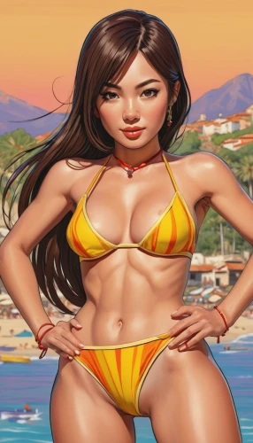 beach background,world digital painting,web banner,mai tai,game illustration,asian woman,animated cartoon,beach scenery,fitness and figure competition,free website,landscape background,asian vision,summer background,beach toy,anime 3d,muscle car cartoon,female model,sea beach-marigold,haifa,candy island girl,Illustration,American Style,American Style 12