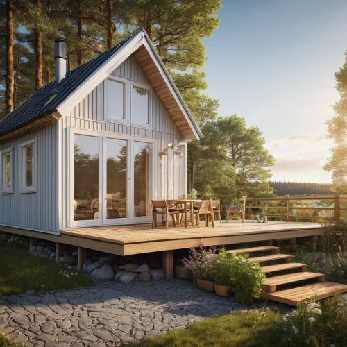 inverted cottage,small cabin,summer cottage,scandinavian style,summer house,danish house,wooden house,timber house,holiday home,prefabricated buildings,wooden hut,wooden sauna,wooden decking,cottage,the cabin in the mountains,3d rendering,log cabin,house in the forest,chalet,cabin,Photography,General,Natural
