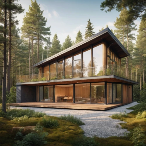 house in the forest,timber house,eco-construction,cubic house,dunes house,wooden house,danish house,frame house,mid century house,modern house,the cabin in the mountains,modern architecture,summer house,log home,inverted cottage,house in the mountains,3d rendering,house in mountains,folding roof,cube house,Photography,General,Natural