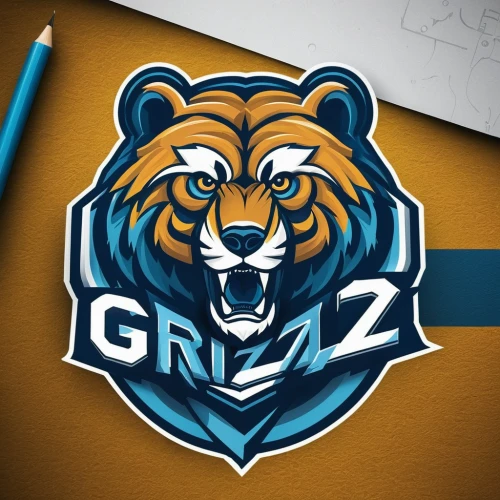 grizzlies,grizzly,graze,logo header,grizzly bear,great bear,graphics software,growth icon,logodesign,mascot,logotype,social logo,grizzly cub,crest,graphic design studio,fire logo,dribbble logo,pencil icon,graphics,girlitz,Unique,Paper Cuts,Paper Cuts 01