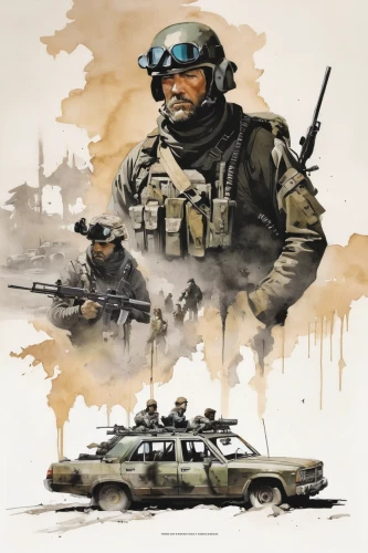 game illustration,lost in war,game art,war correspondent,combat medic,mobile video game vector background,drone operator,infantry,game drawing,mercenary,patrols,military organization,the sandpiper general,eod,concept art,federal army,medium tactical vehicle replacement,cg artwork,special forces,war,Art,Artistic Painting,Artistic Painting 24