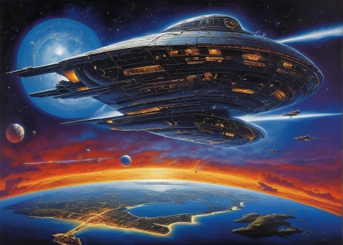 starship,federation,star ship,space ships,uss voyager,satellite express,space ship,futuristic landscape,space tourism,space art,galaxy express,heliosphere,voyager,flagship,science fiction,sci fi,alien ship,andromeda,cygnus,space craft,Illustration,Realistic Fantasy,Realistic Fantasy 22