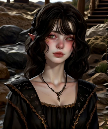 violet head elf,sterntaler,dark elf,vampire woman,vampire lady,kadala,artemisia,poker primrose,lilian gish - female,sorceress,eglantine,natural cosmetic,gothic portrait,vanessa (butterfly),gara,devilwood,rusalka,black eyes,elven,female doll