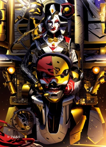 ninjago,golden mask,daruma,fuel-bowser,peking opera,metal toys,crossbones,iron mask hero,game illustration,scrap dealer,pinball,gold shop,taiwanese opera,gold mask,jolly roger,cybernetics,heavy machine,japanese icons,overtone empire,emperor