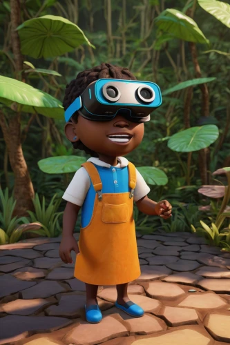 miguel of coco,ori-pei,madagascar,coco,goggles,3d rendered,3d render,cute cartoon character,agnes,zookeeper,darryl,swimming goggles,cyclops,b3d,character animation,mowgli,animated cartoon,aladha,simpolo,maya,Art,Artistic Painting,Artistic Painting 25