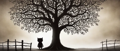 old tree silhouette,tree silhouette,lone tree,isolated tree,tree thoughtless,girl with tree,the girl next to the tree,halloween bare trees,tree with swing,creepy tree,scratch tree,silhouette art,house silhouette,frankenweenie,crow in silhouette,solitary,cats in tree,vinegar tree,a tree,loneliness,Illustration,Abstract Fantasy,Abstract Fantasy 22