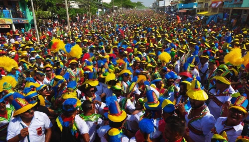 chamarel,maracatu,brazil carnival,congo,guyana,colombia,haiti,boca camarioca,geraniales,barbados,honduras lempira,curaçao,san cristobal,crowd of people,olodum,parade,carnival,yacón,devotees,antigua,Conceptual Art,Daily,Daily 05