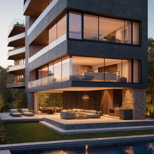 modern house,modern architecture,3d rendering,luxury property,render,luxury home,dunes house,holiday villa,contemporary,residential,modern style,cubic house,residential house,beautiful home,luxury real estate,block balcony,house by the water,pool house,residence,private house,Photography,General,Sci-Fi