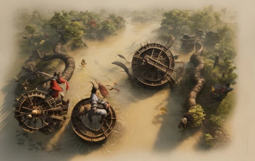 forest workers,straw carts,game illustration,low water crossing,pipeline transport,oxcart,agriculture,velocipede,pilgrims,transport,animal migration,farm tractor,travelers,transportation,farmers,farm workers,western riding,the pied piper of hamelin,road of the impossible,heavy transport,Game Scene Design,Game Scene Design,Japanese Martial Arts