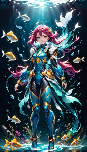 god of the sea,mermaid vectors,marine fish,merfolk,underwater background,mermaid background,fantasia,birds of the sea,amano,rusalka,under the sea,ocean background,sea god,under sea,underwater fish,aquatic,beautiful fish,nami,aquarius,water-the sword lily,Anime,Anime,General