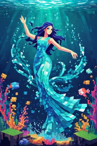 mermaid background,underwater background,mermaid vectors,under the water,under the sea,water nymph,ocean background,ocean,mermaid,the sea maid,underwater oasis,siren,underwater,undersea,under water,underwater world,ocean underwater,submerged,aquatic,fantasia,Unique,Pixel,Pixel 03