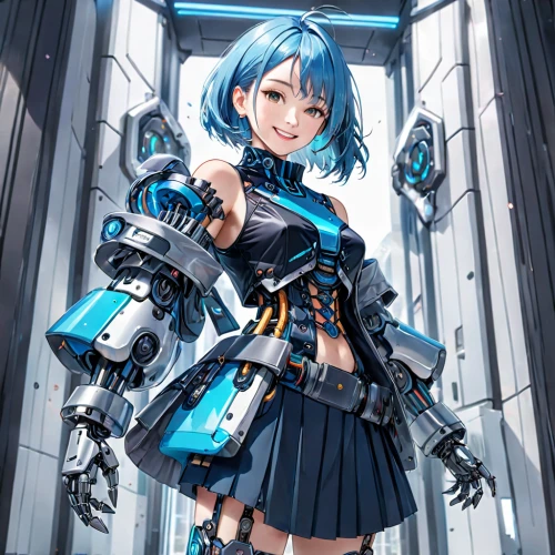 cg artwork,winterblueher,aqua,rei ayanami,heavy cruiser,hatsune miku,piko,cyber,vocaloid,magna,ixia,operator,nova,cyborg,light cruiser,meteora,wiz,minerva,gara,blue heart,Anime,Anime,General