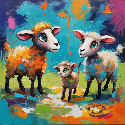 sheep portrait,lambs,two sheep,wool sheep,lamb,sheep knitting,sheep,the sheep,sheeps,counting sheep,lamb and mutton,easter lamb,cameroon sheep,shear sheep,sheared sheep,ruminants,oil painting on canvas,wild sheep,wool,baby sheep,Conceptual Art,Oil color,Oil Color 20