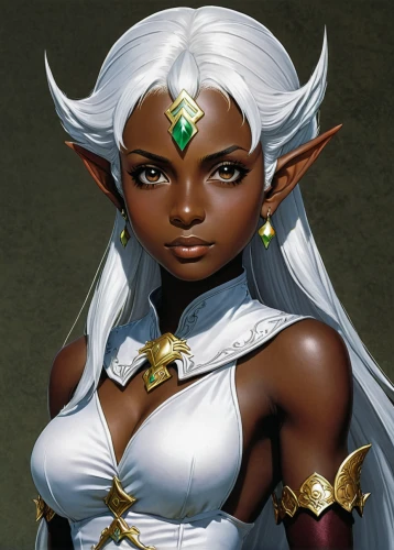 dark elf,male elf,violet head elf,wood elf,elven,anahata,tiana,elf,elves,sorceress,female warrior,elza,mara,fantasy portrait,jaya,venera,sterntaler,massively multiplayer online role-playing game,african american woman,gara,Illustration,Japanese style,Japanese Style 05