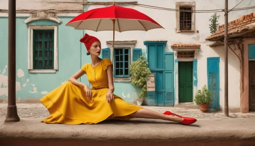 city unesco heritage trinidad cuba,girl in a long dress,havana,cuba background,old havana,mary poppins,havana cuba,cuba havana,flamenco,yellow jumpsuit,little girl with umbrella,yellow sun hat,vintage fashion,miss vietnam,summer umbrella,parasol,asian umbrella,umbrella,parasols,cuba,Photography,Fashion Photography,Fashion Photography 16