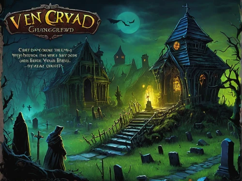 cd cover,old graveyard,vidraru,vercascatal,vinpearl land,viticulture,graveyard,haunted cathedral,versperrtes track,halloween poster,cover,victorian,tabletop game,witch's house,gravestones,christmas carol,crag,castle of the corvin,necropolis,murder of crows,Illustration,Paper based,Paper Based 03