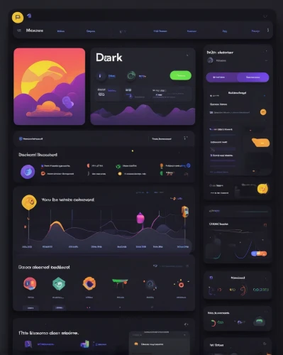 dribbble,landing page,flat design,color picker,portfolio,dashboard,web mockup,darknet,vimeo,dribbble icon,tickseed,carbon,color circle articles,gui,user interface,ux,dark net,lunisolar theme,circle icons,icon set,Illustration,Retro,Retro 09