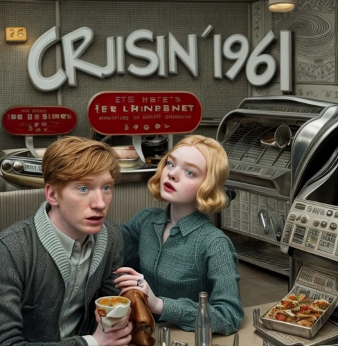 retro diner,vintage boy and girl,film poster,magazine cover,fifties,1950's,1950s,cd cover,cinema,1940s,children of war,advertising campaigns,vintage children,1952,1965,vintage theme,40 years of the 20th century,50's style,lillian gish - female,drive in restaurant,Common,Common,Film