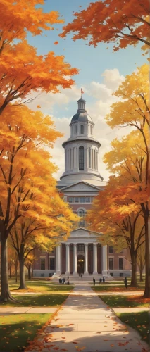 fall landscape,autumn background,autumn landscape,autumn scenery,capitol,legislature,autumn park,autumn in the park,hall of supreme harmony,statehouse,capitol buildings,autumn morning,fall foliage,washington,one autumn afternoon,capitol square,round autumn frame,seat of government,church painting,the trees in the fall,Conceptual Art,Fantasy,Fantasy 03