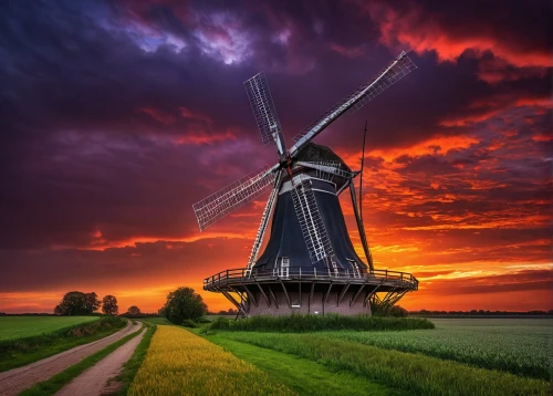 dutch windmill,the windmills,windmill,windmills,wind mill,the netherlands,netherlands,holland,dutch landscape,wind mills,old windmill,historic windmill,north holland,landscape photography,dutch mill,polder,wind turbine,landscapes beautiful,windenergy,windmill gard,Conceptual Art,Sci-Fi,Sci-Fi 20