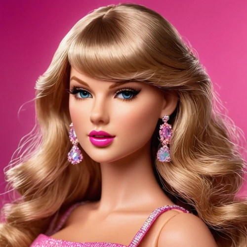 barbie doll,doll's facial features,realdoll,barbie,princess' earring,artificial hair integrations,fashion dolls,fashion doll,female doll,model doll,dollhouse accessory,women's cosmetics,pink beauty,connie stevens - female,glamour girl,girl doll,designer dolls,pink lady,cosmetic products,blonde woman,Photography,General,Natural