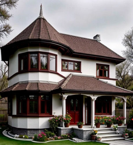 two story house,victorian house,traditional house,beautiful home,bungalow,henry g marquand house,swiss house,red roof,danish house,house shape,architectural style,large home,magic castle,house roof,victorian,residential house,country house,model house,ruhl house,exterior decoration