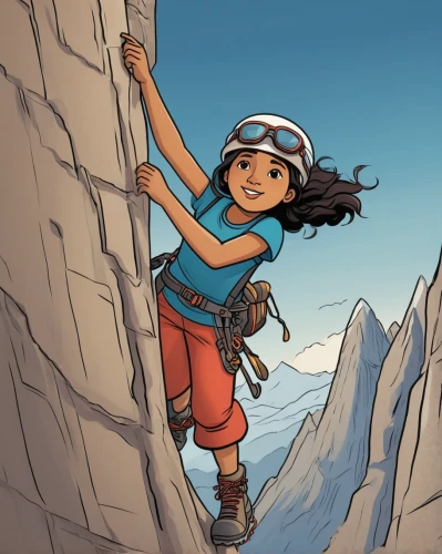 mountain guide,women climber,alpine climbing,rockclimbing,free solo climbing,rock climbing,adventurer,mountain climber,via ferrata,rock climber,mountaineer,climb,climbing,climbing helmet,climbing helmets,rappelling,free climbing,alpine crossing,mountaineering,sport climbing,Illustration,Black and White,Black and White 29