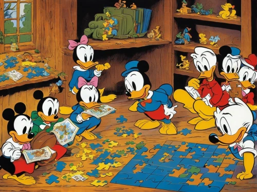 walt disney,jigsaw puzzle,donald duck,booking flights,crowdfunding,hoard,euro disney,altcoins,glut of money,disney,financial crisis,many teat mice,donald,rubber ducks,cents are,the disneyland resort,walt disney world,finances,day trading,investors,Illustration,Retro,Retro 18