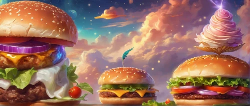 burger king premium burgers,burger,burgers,burguer,hamburger set,hamburgers,hamburger,classic burger,big hamburger,burger emoticon,the burger,club mushroom,fastfood,food icons,world digital painting,3d fantasy,mcdonald,cheeseburger,fast food restaurant,chicken burger,Illustration,Realistic Fantasy,Realistic Fantasy 01