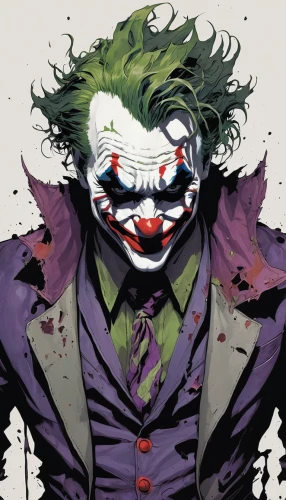 joker,creepy clown,clown,it,scary clown,greed,ledger,villain,rorschach,comic characters,killer smile,horror clown,without the mask,comic character,would a background,colored,supervillain,face paint,grin,trickster,Illustration,Black and White,Black and White 12
