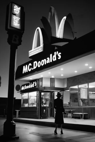 mc,mcdonald's,mcdonald,mcdonalds,mcgriddles,mac,macaruns,mecca,1955 montclair,mcnab,mcmuffin,ronald,fast-food,fastfood,fast food restaurant,blackandwhitephotography,mcdonald's chicken mcnuggets,bk chicken nuggets,kids' meal,fast food,Photography,Black and white photography,Black and White Photography 08