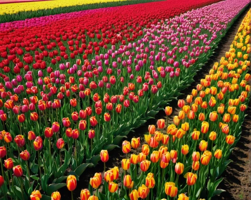 tulip fields,tulip field,tulips field,tulip festival,tulip background,tulips,tulip flowers,turkestan tulip,flower field,holland,orange tulips,netherlands,red tulips,field of flowers,two tulips,the netherlands,sea of flowers,flowers field,vineyard tulip,colorful flowers,Illustration,Abstract Fantasy,Abstract Fantasy 08