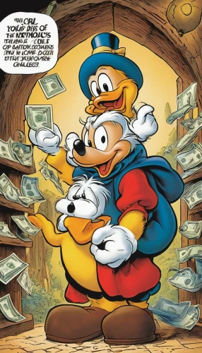 geppetto,donald duck,hamster buying,popeye,20,time and money,125,pinocchio,wealth,7,9,finances,cryptocurrency,glut of money,inflation money,financial education,money case,piggy bank,10,119,Illustration,Retro,Retro 18