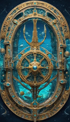 ship's wheel,glass signs of the zodiac,armillary sphere,zodiac,zodiac sign libra,wind rose,atlantis,compass,planisphere,porthole,dharma wheel,ships wheel,stargate,compass rose,life stage icon,nautilus,libra,waterglobe,signs of the zodiac,bearing compass,Illustration,Realistic Fantasy,Realistic Fantasy 43