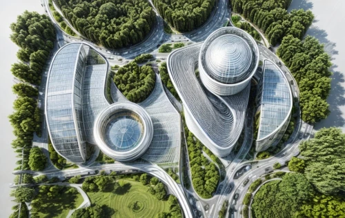 futuristic architecture,eco hotel,futuristic landscape,eco-construction,futuristic art museum,solar cell base,sky space concept,futuristic,tianjin,utopian,eco,hongdan center,nanjing,zhengzhou,chinese architecture,wuhan''s virus,autostadt wolfsburg,artificial island,biotechnology research institute,3d rendering,Architecture,Skyscrapers,Futurism,Futuristic 7