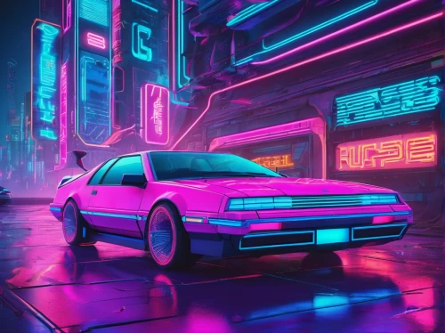 80s,80's design,toyota ae85,neon,neon arrows,pontiac fiero,neon lights,3d car wallpaper,porsche 944,retro car,volkswagen scirocco,1980's,retro background,nissan silvia,cyberpunk,delorean dmc-12,porsche 924,neon coffee,supra,neon ghosts,Conceptual Art,Sci-Fi,Sci-Fi 27