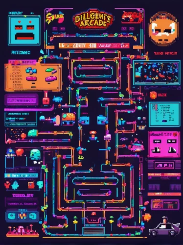 super nintendo,dungeon,snes,game art,mobile video game vector background,playmat,80's design,slurpee,computer games,computer game,vector infographic,8bit,circuitry,retro items,game characters,adventure game,retro background,pixel art,donut illustration,rainbow world map,Unique,Pixel,Pixel 04