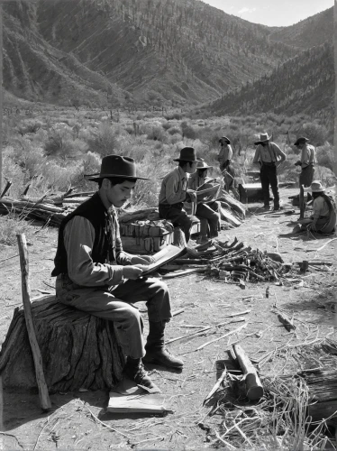 people reading newspaper,basotho musicians,men sitting,hatmaking,workers,basket weaver,mesquite flats,children studying,weaving,brick-making,charango,knitting,itinerant musician,musicians,banjo player,archaeological dig,forest workers,southwestern,knitting wool,shoemaker,Illustration,Paper based,Paper Based 14