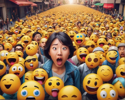 emoji balloons,emoticons,smileys,emojis,emoji,emoticon,smilies,happy faces,emojicon,audience,facial expressions,doraemon,line face,emoji programmer,buddhist hell,minions,smiley emoji,japanese fans,faces,crowded,Illustration,Japanese style,Japanese Style 21