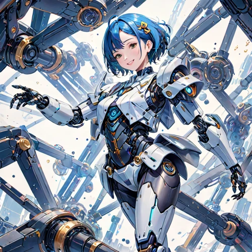 mecha,cg artwork,heavy object,cybernetics,ixia,mech,magna,mechanical,bolt-004,myosotis,sigma,nova,alloy,chariot,robotic,aqua,robotics,vocaloid,sidonia,hatsune miku,Anime,Anime,General