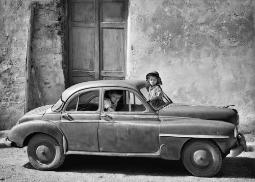 girl and car,renault 4cv,aronde,cinquecento,old havana,simca ariane,simca,fiat 518,auto union,girl in car,fiat 501,morris minor,vintage car,provencal life,fiat 500,fiat500,fiat 600,vintage boy and girl,old car,austin a35,Photography,Black and white photography,Black and White Photography 02